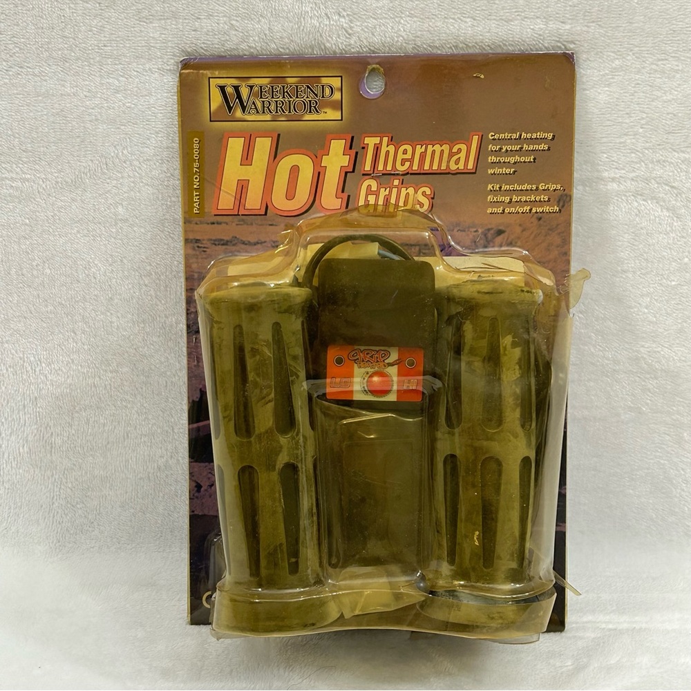 Weekend Warriors Hot Thermal Grips ATV Snowmobile Dirt Bike Scooter Choppers.